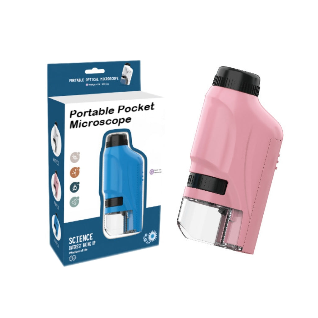 🔬Kid's Portable Pocket Microscope With Adjustable Zoom 60-120x