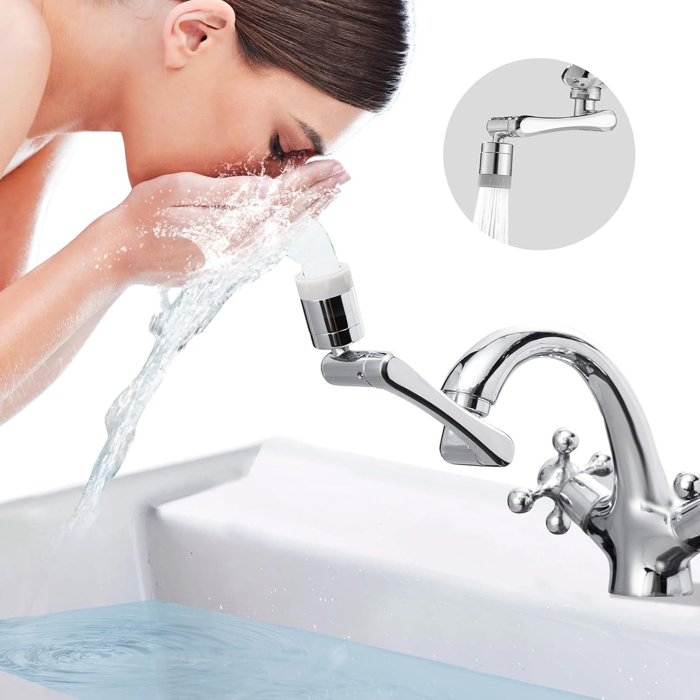 LBMLBM™ Swivel Faucet Extender -Make Your Kitchen Sink-sational