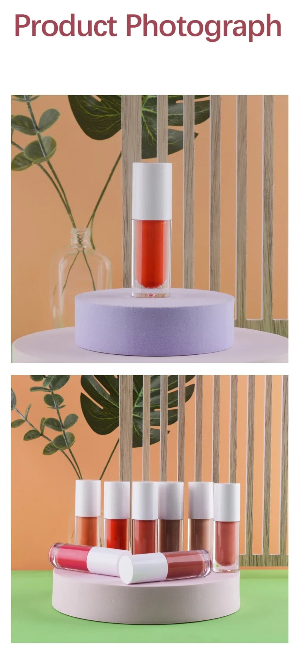 Round Tube White Box Powder Blusher Milk Muticolor Pigment Waterproof Private Label Liquid Blush Custom Bulk Eye Makeup Beauty