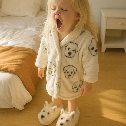 🔶Super Realistic Dog Plush Slippers — Feel Like Walking with Your Dog Every Step