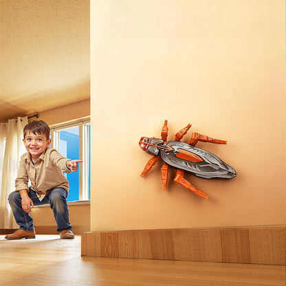 Wall Crawler Gecko - LED RC Toy for Indoor Family Fun & Prank Gifts