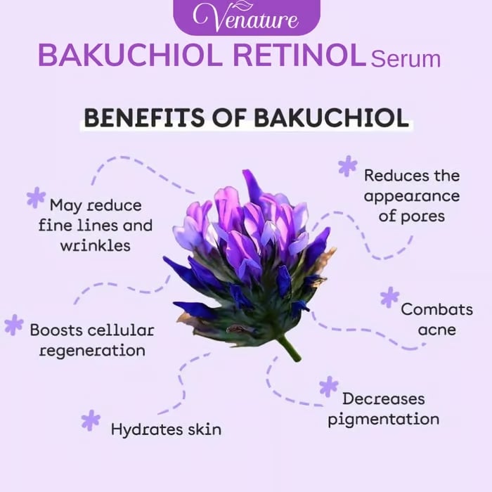 Veraglow Bakuchiol Retinol Rejuvenation Serum