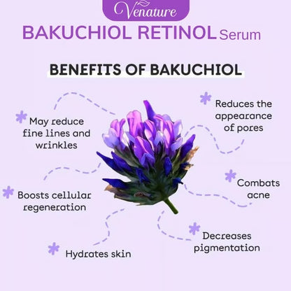 Veraglow Bakuchiol Retinol Rejuvenation Serum