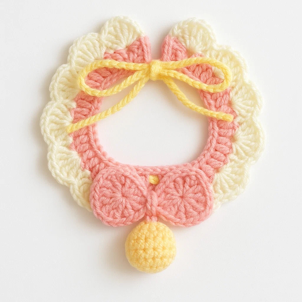 🧶Hand-woven collar -🎀cat accessories