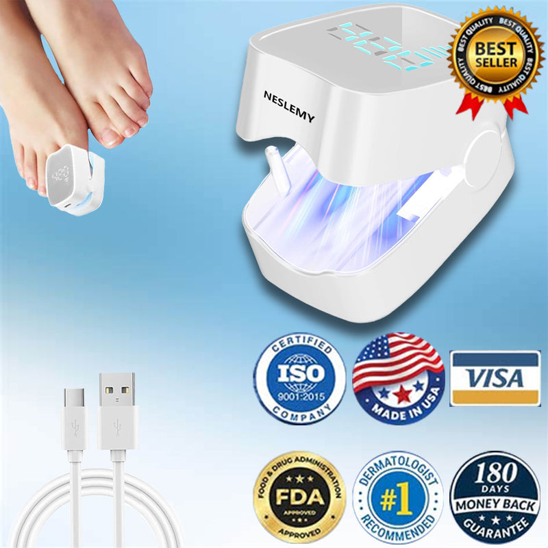 🔥(Official Mall)🔥NESLEMY Nail Fungus cleaning Light Device-🗽Made and Shipped from USA 🔥