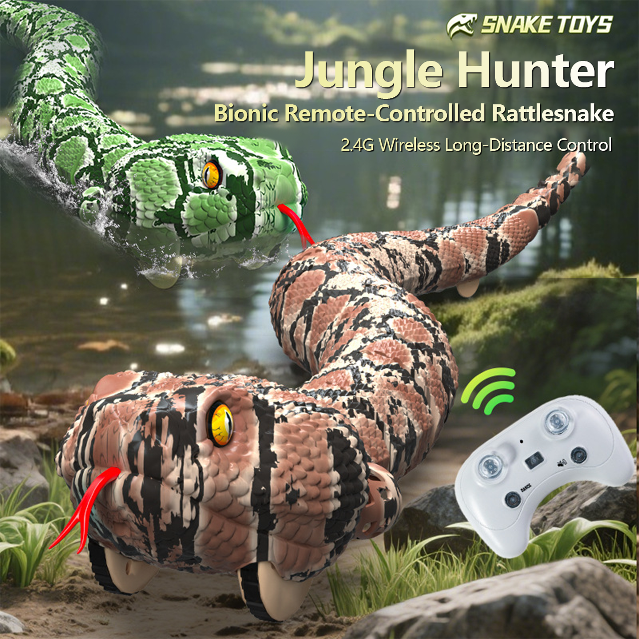 Wall Crawler Gecko - LED RC Toy for Indoor Family Fun & Prank Gifts