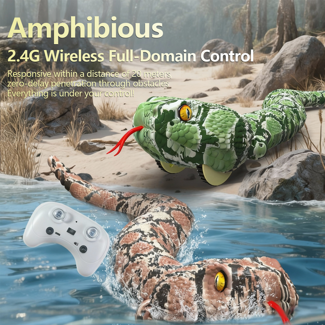 Wall Crawler Gecko - LED RC Toy for Indoor Family Fun & Prank Gifts