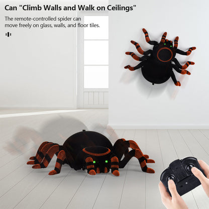 Wall Crawler Gecko - LED RC Toy for Indoor Family Fun & Prank Gifts