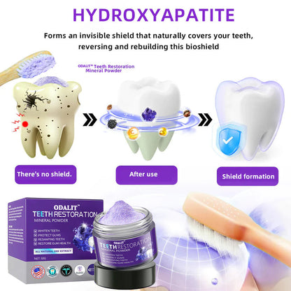 ODALIT™ TeethRestoration Mineral Powder🦷(ADA recommended) (🔥Flash Sale - Don’t Miss Out)