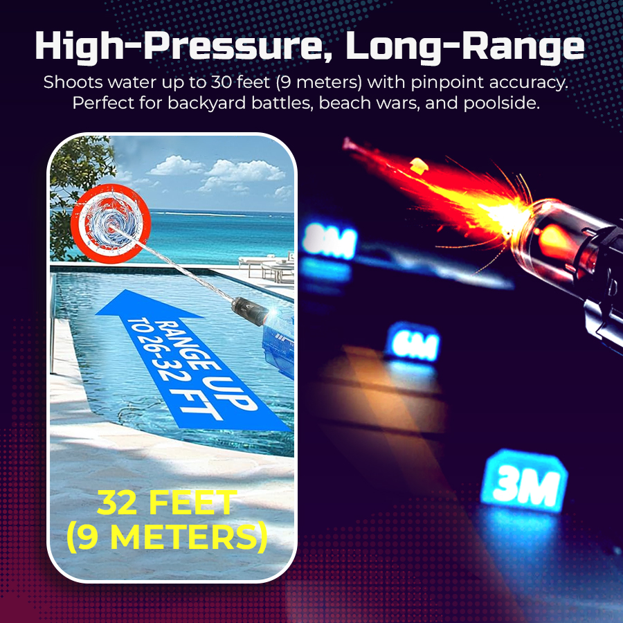 Cool Flashfire Electric Battle Water Gun