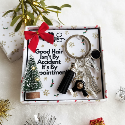 💕Hairstylist Gift Keychain - Christmas Special Gift 🎄