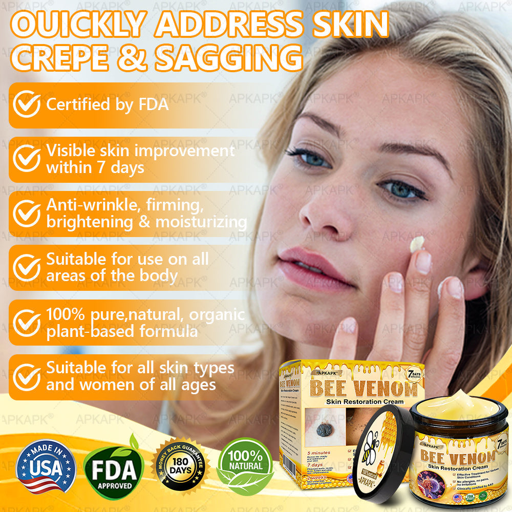 Made and Shipped from USA 🌞 𝖡𝖾𝖾 𝗏𝖾𝗇𝗈𝗆 𝖲𝗄𝗂𝗇 𝖱𝖾𝗌𝗍𝗈𝗋𝖺𝗍𝗂𝗈𝗇 𝖢𝗋𝖾𝖺𝗆