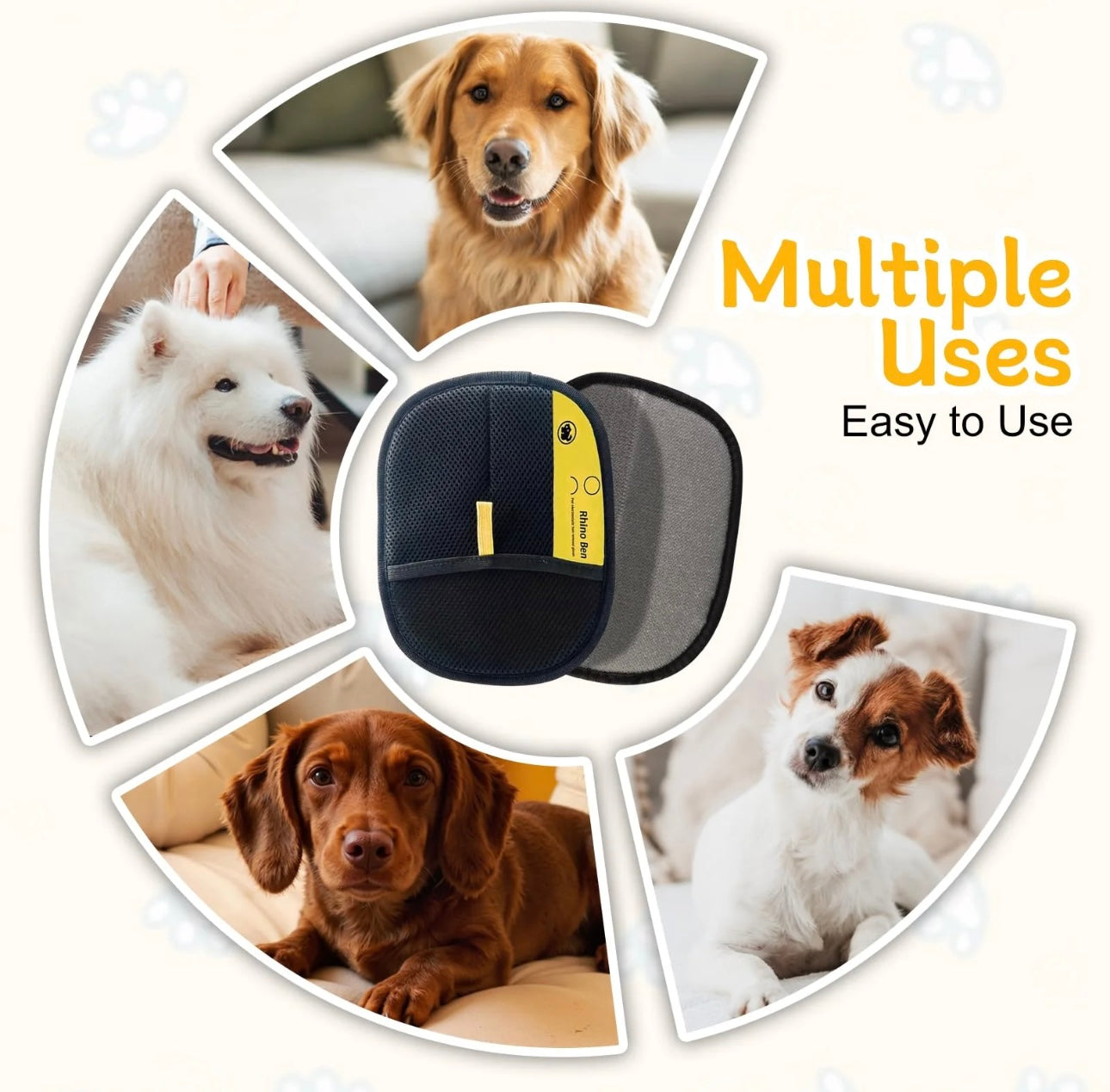 Buy 1 Get 1 Free🔥 Electrostatic Pet Hair Removal Grooming Gloves