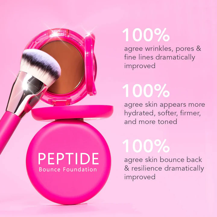 💕 Final 3 Hours: 60% OFF 🔥 Peptide Bounce  Foundation