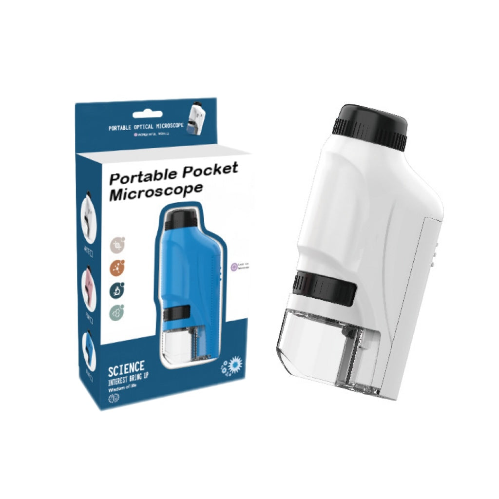 🔬Kid's Portable Pocket Microscope With Adjustable Zoom 60-120x