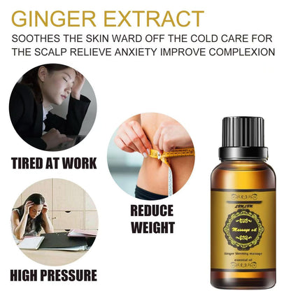 LBMLBM™ Ginger Slimming massage essential oil