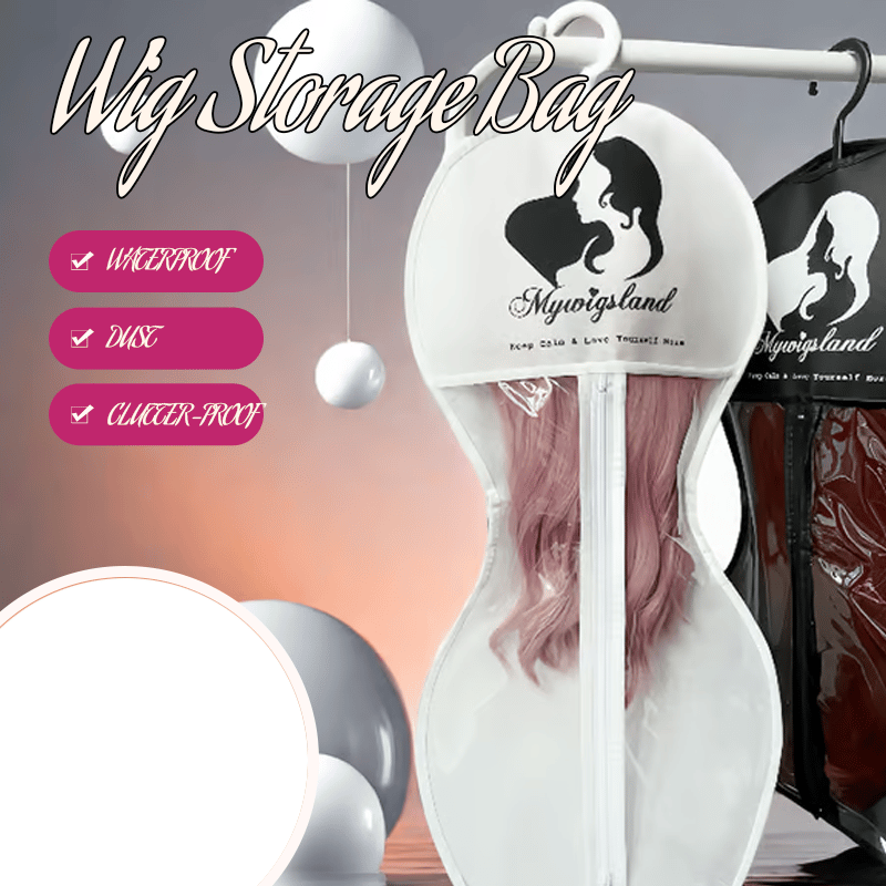 🔥2025 New Arrival-🔥New Design Hourglass-Shaped Wig Storage Bag with Hanger