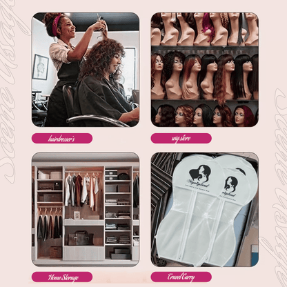 🔥2025 New Arrival-🔥New Design Hourglass-Shaped Wig Storage Bag with Hanger