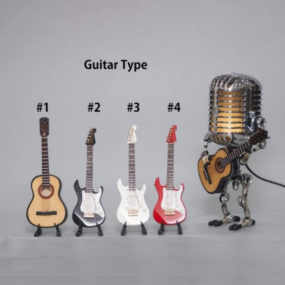 🎄Vintage Metal Microphone Robot Desk Lamp