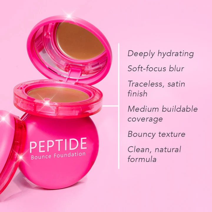 💕 Final 3 Hours: 60% OFF 🔥 Peptide Bounce  Foundation