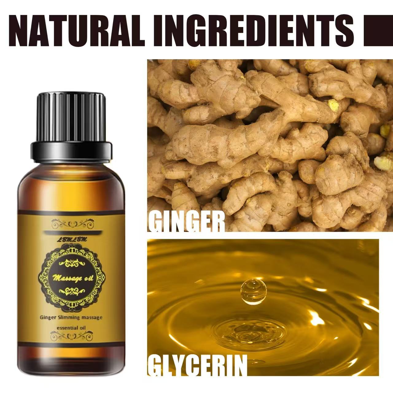 LBMLBM™ Ginger Slimming massage essential oil