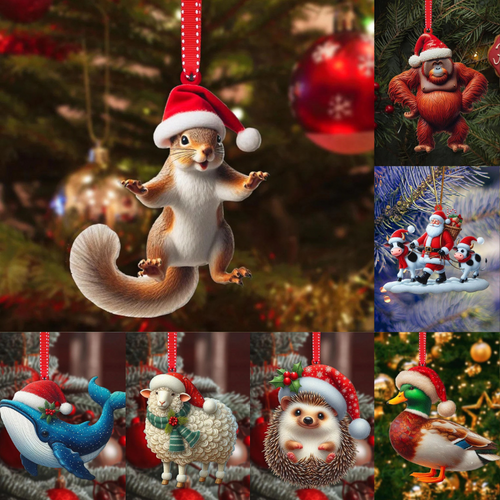 🎅Christmas Hot Sale 70% Off -Handmade Animal Christmas Ornament