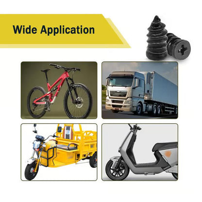 🔥Final 3 Hours: 70% OFF - 🔩60PCS Tire Repair Rubber Nails Kit with 2 Sizes + Free Screwdriver Included