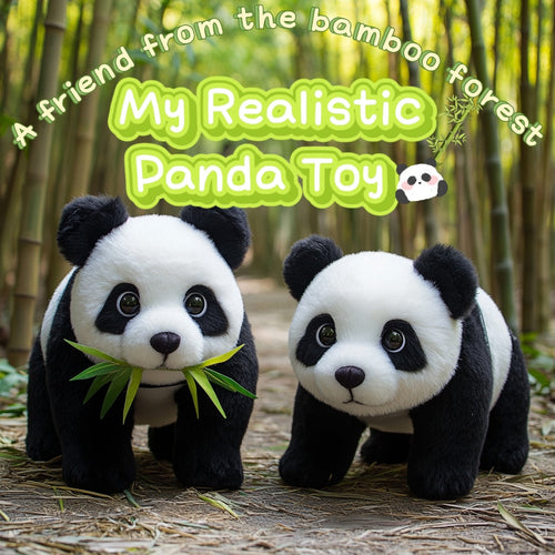 🐼My realistic panda toy - 🎋A friend from the bamboo forest