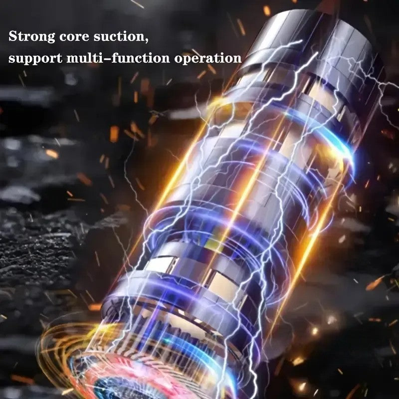 NEGUSY™ High-Power Wireless Portable Vacuum Cleaner - Equipped with Various Accessories