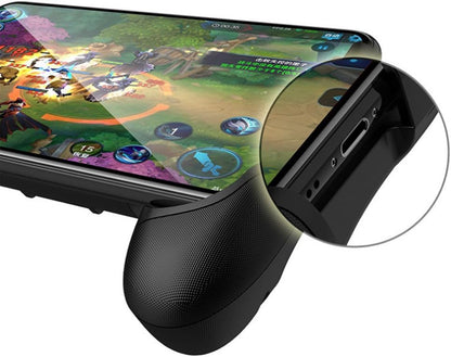 Universal mobile game controller grip joystick foldable handle stand