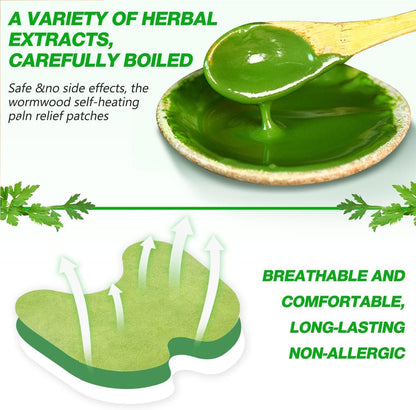 NEGUSY™ Wormwood pain relief strips for knee, lumbar, cervical, and foot