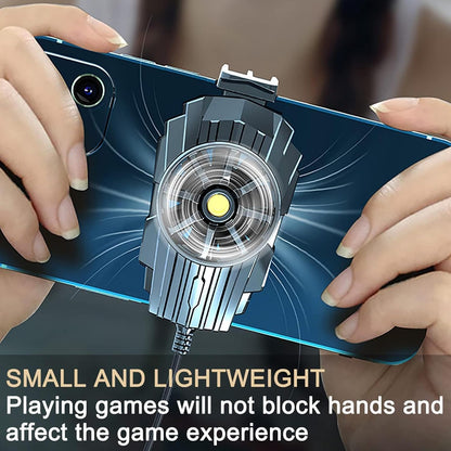 Wireless Phone Cooling Accessory | Phone Cooler - Gaming Enhanced Cooling Fan
