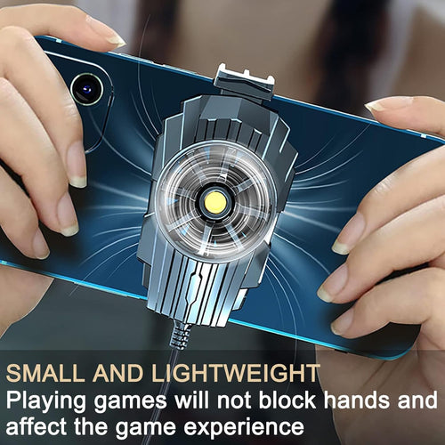 Wireless Phone Cooling Accessory | Phone Cooler - Gaming Enhanced Cooling Fan
