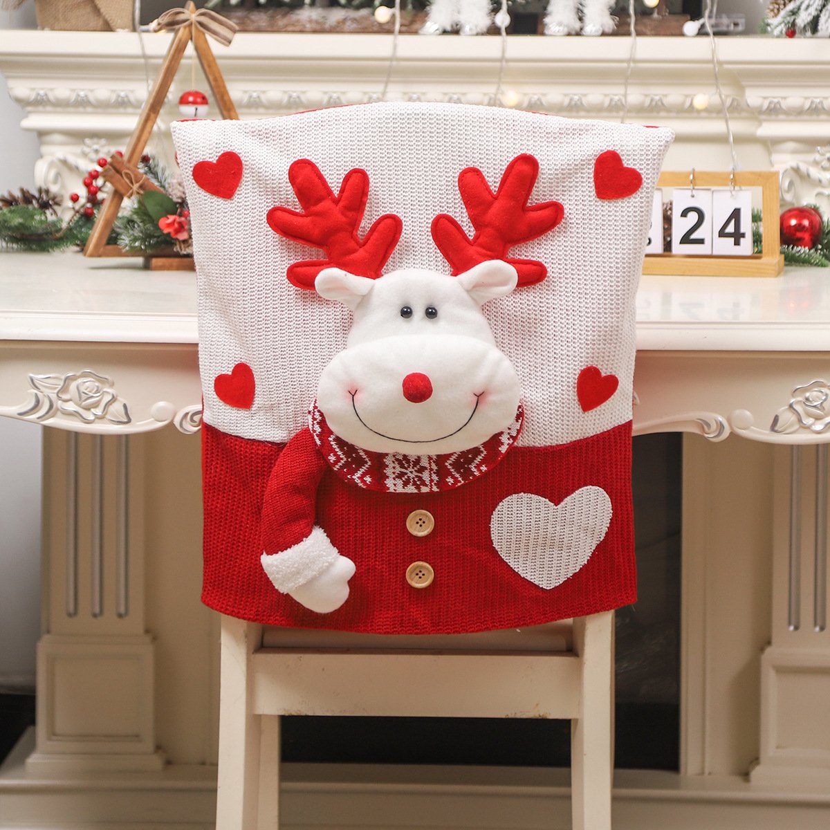 💥Hot Sale💥Christmas Themed Chair Cover