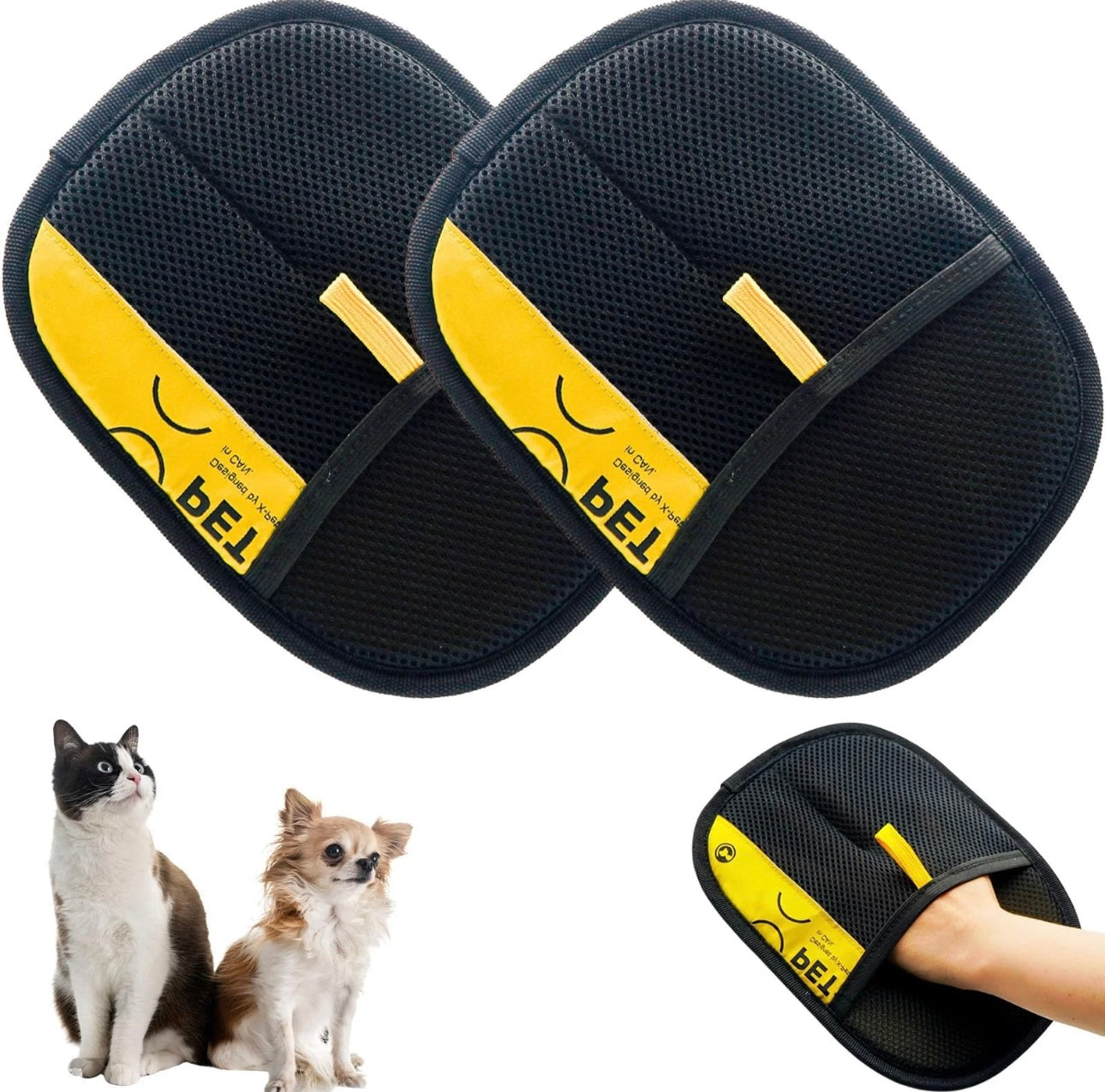 Buy 1 Get 1 Free🔥 Electrostatic Pet Hair Removal Grooming Gloves