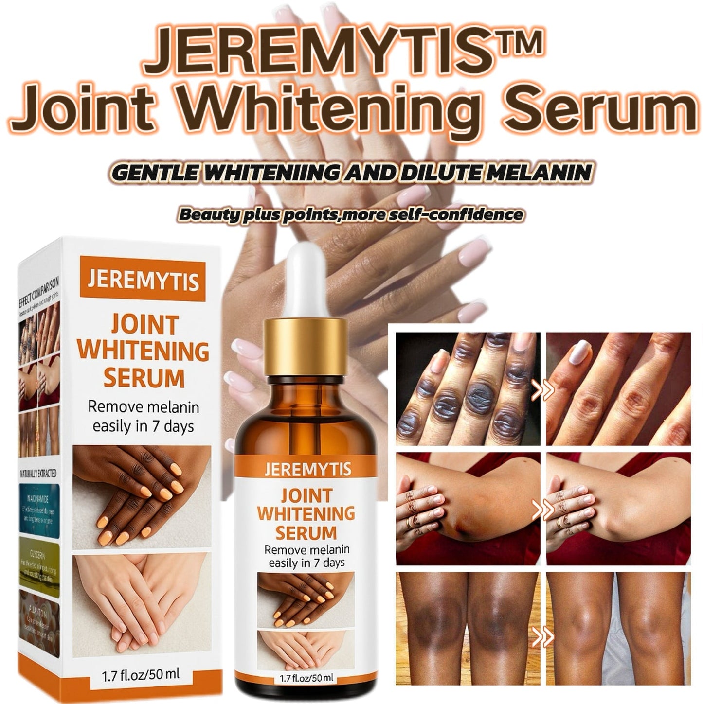 ⏰[Official Brand Store 24-Hours Promotion Buy 1 Get 2 Free] JEREMYTIS™ Joint Whitening Serum
