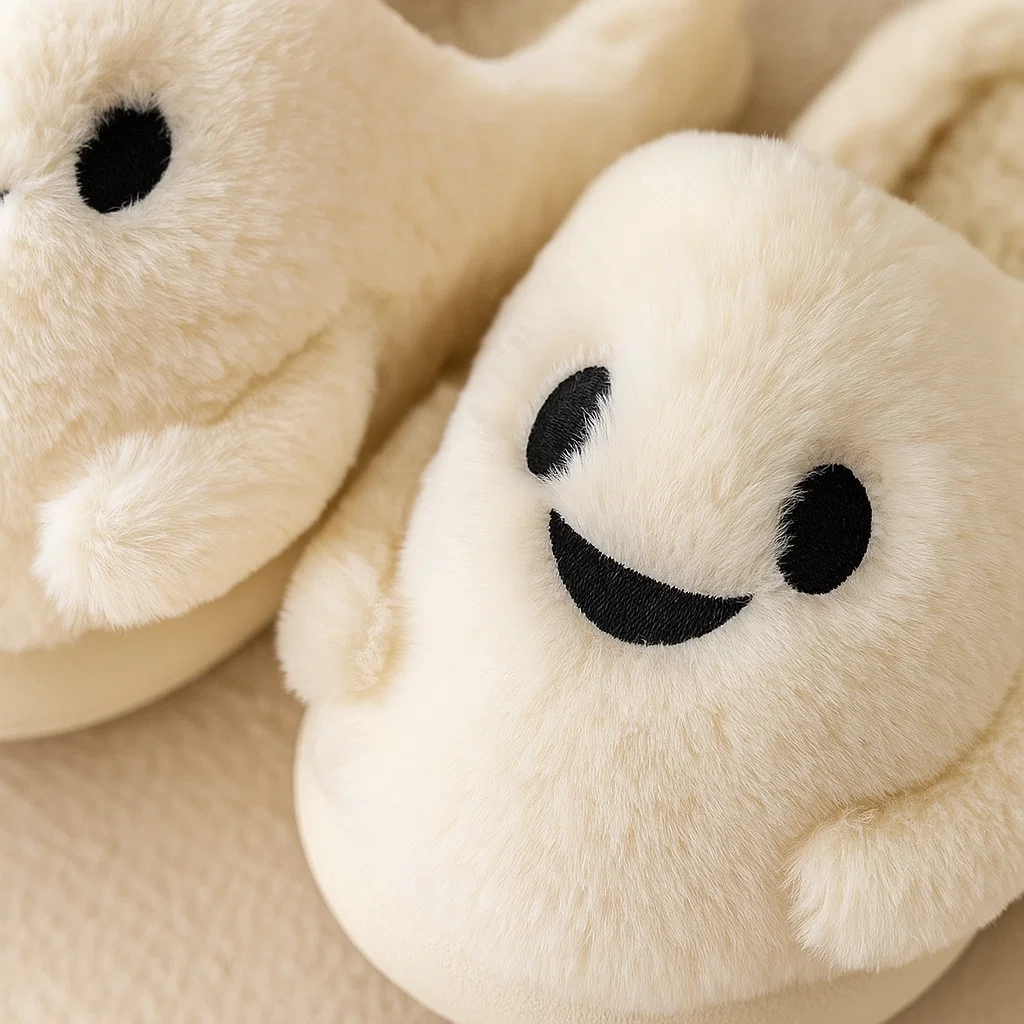 Limited Edition Halloween Slippers – Pumpkin & Ghost Designs!