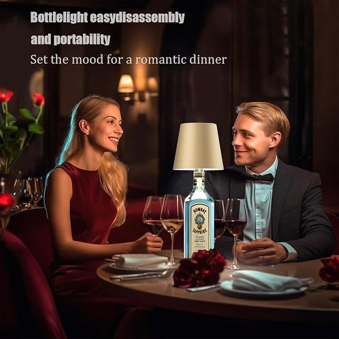 ⏳🎄Christmas Sale 49% OFF!!🎁✨3 Color Rechargeable LED Bottle Lights🥃