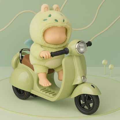 🛵LBB Scooter Toy with Light and Music