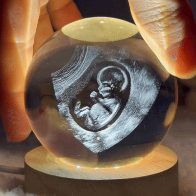 Custom Mommy Crystal Ball Lights🎁Heartwarming Gift For Mom