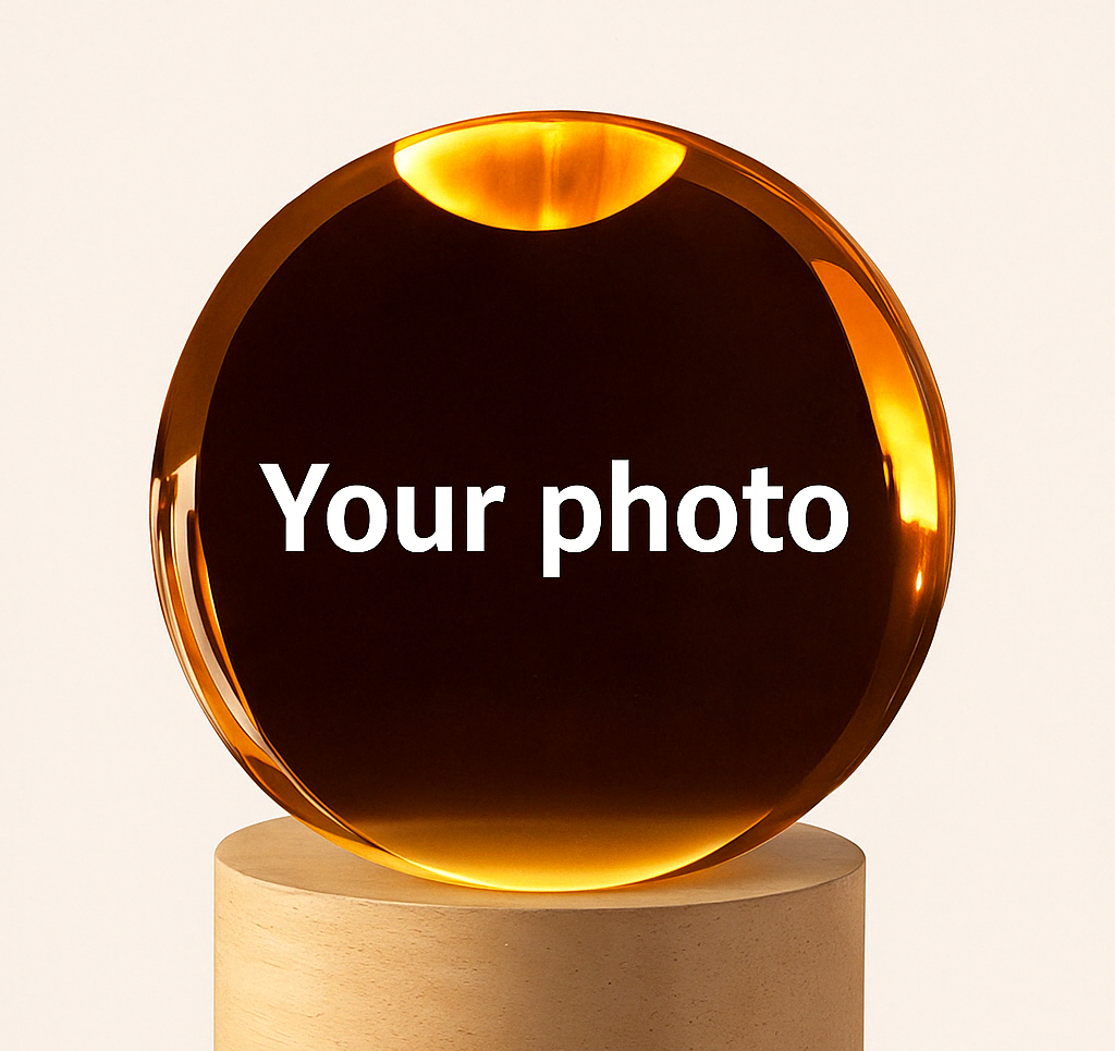 Custom Mommy Crystal Ball Lights🎁Heartwarming Gift For Mom