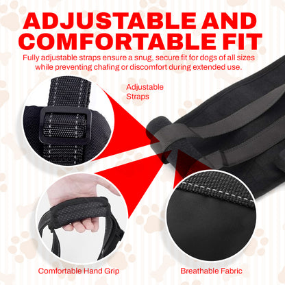 Dog Lift Harness for Full Body & Hind Leg Support