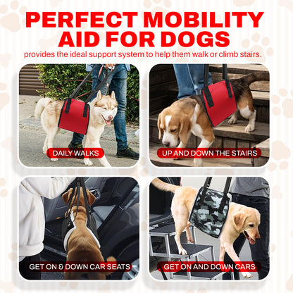 Dog Lift Harness for Full Body & Hind Leg Support