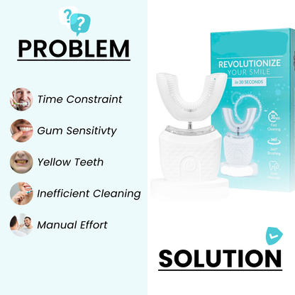 Your Teeth Deserve the Best: Limited Time 50% OFF on the Ultimate 360° Sonic Cleaning Experience.