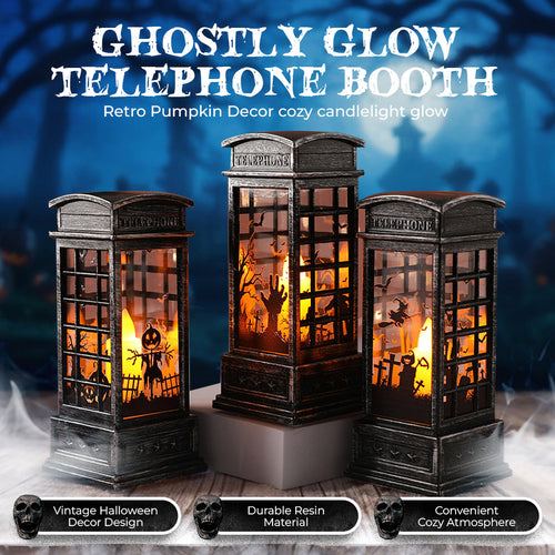 Ghostly Glow Telephone Booth
