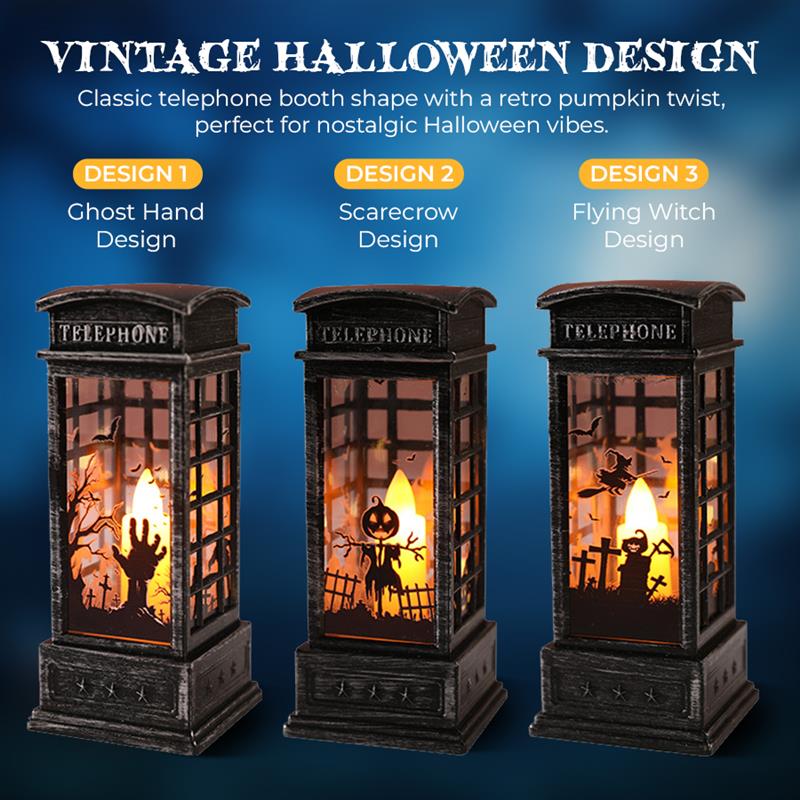 Ghostly Glow Telephone Booth