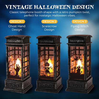 Ghostly Glow Telephone Booth