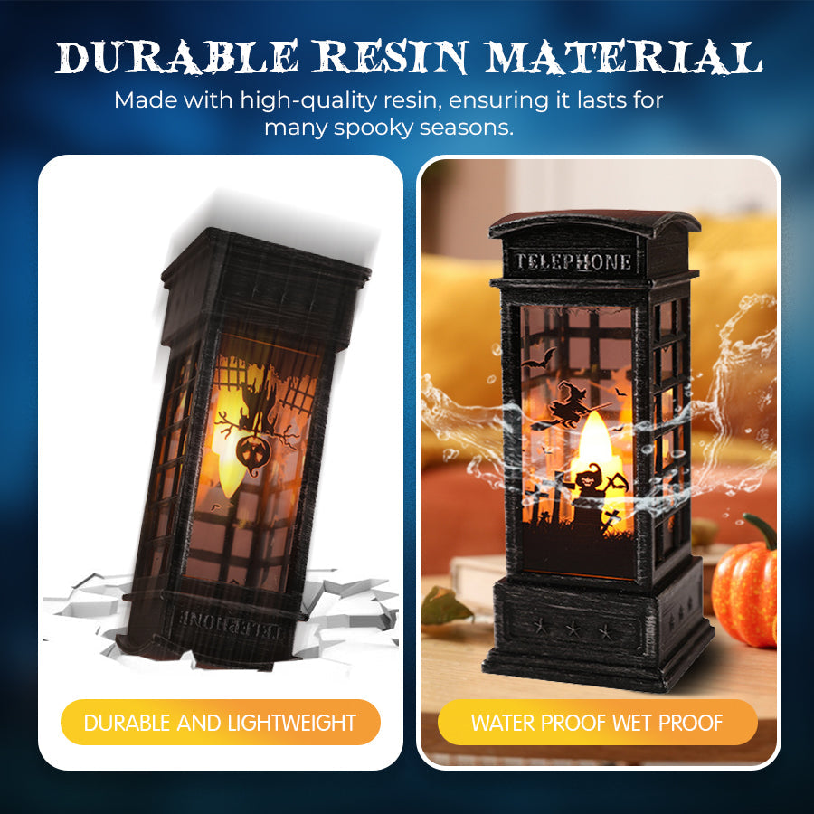 Ghostly Glow Telephone Booth