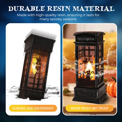 Ghostly Glow Telephone Booth