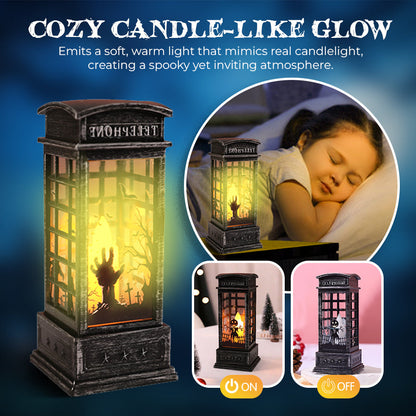 Ghostly Glow Telephone Booth